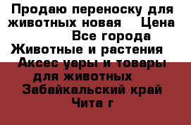 Продаю переноску для животных новая! › Цена ­ 500 - Все города Животные и растения » Аксесcуары и товары для животных   . Забайкальский край,Чита г.